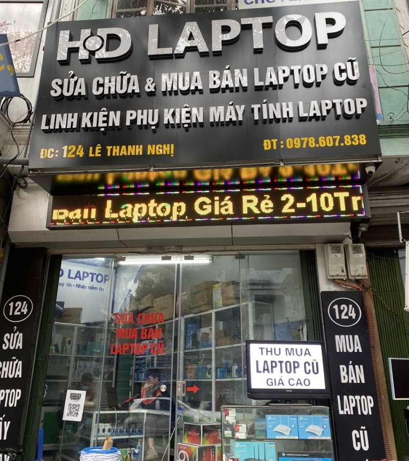 Tuyển nhân viên laptop hoàng dương